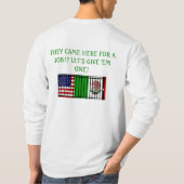 労働キャンプ–4 – 違法薬物 Tシャツ (裏面)