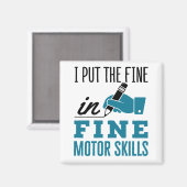 労働セラピストセラピー素晴らし運動技能 マグネット (正面/裏面)