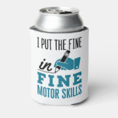 労働セラピストセラピー素晴らし運動技能 缶クーラー (缶裏面)