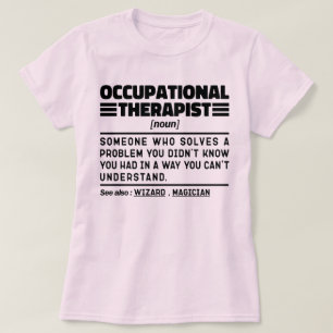 労働セラピスト名詞理学療法先生 Tシャツ