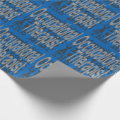 労働セラピスト超常者 ラッピングペーパー (角)