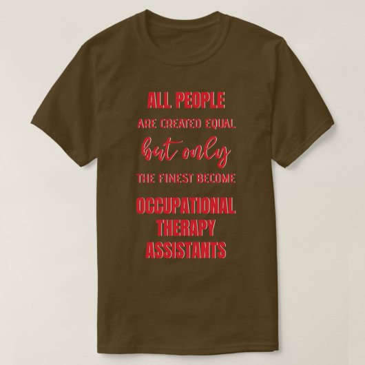 労働セラピー副おもしろい引用文 Tシャツ (デザイン正面)