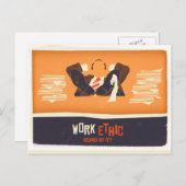 労働倫理 ポストカード (正面/裏面)