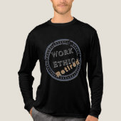 労働倫理:退職 トライブレンドＴシャツ (正面)