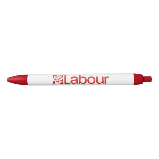 労働党イギリス 黒ボールペン (正面)