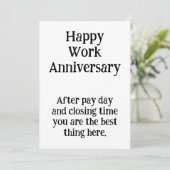 労働協約記念日 招待状 (スタンド正面)