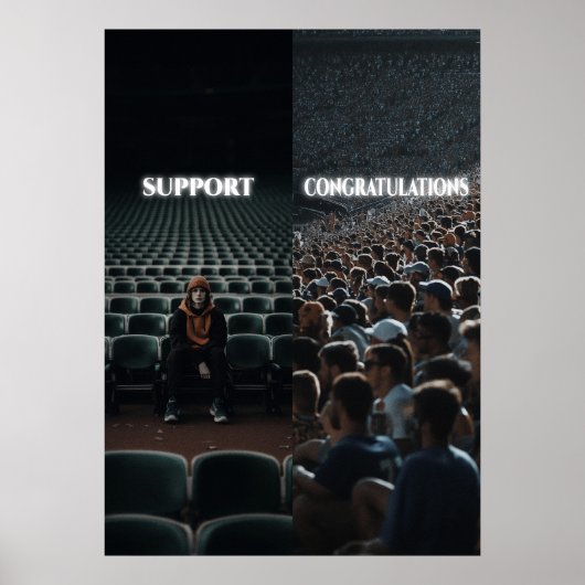 労働懸命ハッスル動機ポスター ポスター (正面)