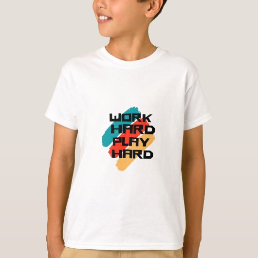 労働懸命遊So懸命 for Workers - Labor Day Tシャツ (正面)