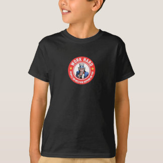 労働懸命 – 福祉の人々はあなたによって依存 Tシャツ