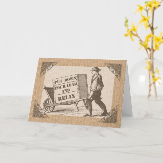 労働日の希望 カード (黄色い花)