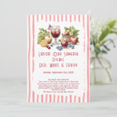 労働日サングラピクニック招待状 – 愛国的 招待状 (スタンド正面)