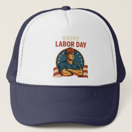 労働日スポーツトラック運転手ハット キャップ