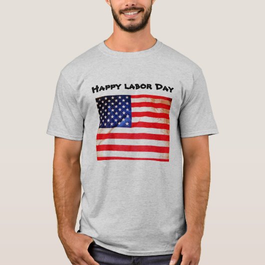 労働日ティー Tシャツ (正面)