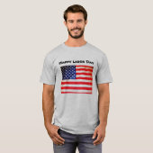 労働日ティー Tシャツ (正面フル)
