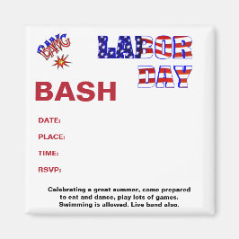 労働日バン –  マグネット