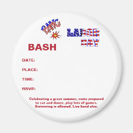 労働日バン –  マグネット