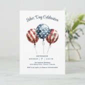 労働日パーティー 招待状 (スタンド正面)