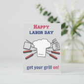 労働日ホリデイ シーズンポストカード (スタンド正面)