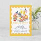 労働日ミモサブランチ招待状 – 愛国的 招待状 (スタンド正面)