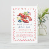 労働日ロブスター沸騰招待状 – 愛国海 招待状 (スタンド正面)