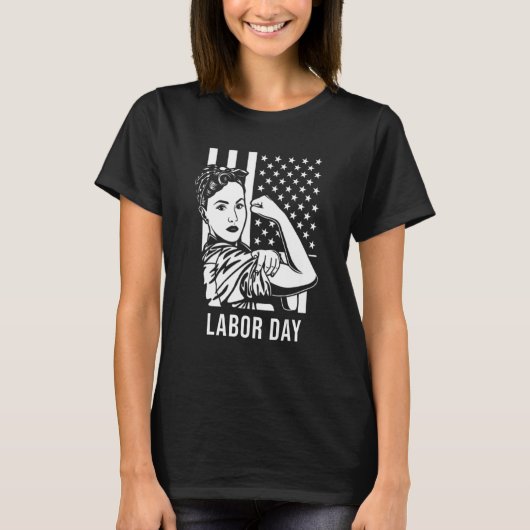 労働日ロージー・ザ・リベターナースメッシーバンアメリク Tシャツ (正面)