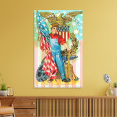 労働日土産 キャンバスプリント (インサイチュ (リビング))