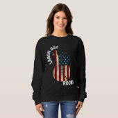 労働日岩 スウェットシャツ (正面フル)