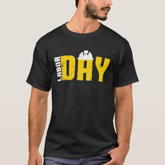 労働日技術者組合の労働者 Tシャツ (正面)