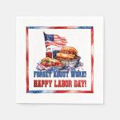 労働日紙ナプキン スタンダードカクテルナプキン (正面)