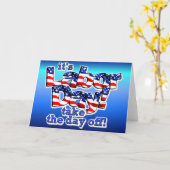 労働日 カード (黄色い花)