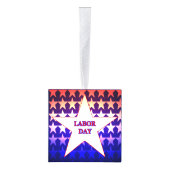 労働日 キューブオーナメント (右)