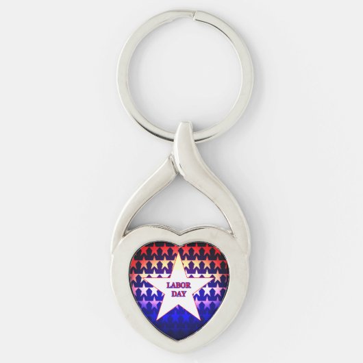 労働日 キーホルダー (正面)