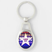 労働日 キーホルダー (正面)