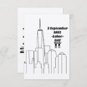 労働日 サンキューカード (正面/裏面)