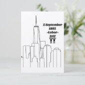 労働日 サンキューカード (スタンド正面)