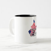 労働日 ツートーンマグカップ (正面左)