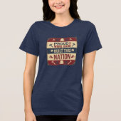 労働日 トライブレンドＴシャツ (正面)
