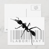 労働日 ポストカード (正面/裏面)