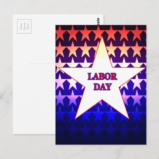 労働日 ポストカード (正面/裏面)