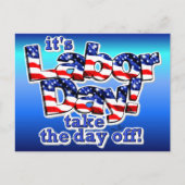 労働日 ポストカード (正面)