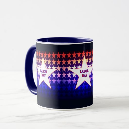 労働日 マグカップ (正面左)