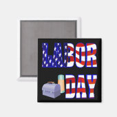 労働日 マグネット (正面/裏面)