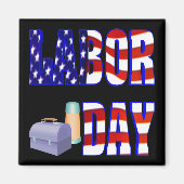 労働日 マグネット (正面)