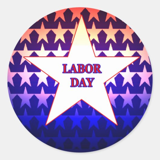 労働日 ラウンドシール (正面)