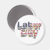 労働日 – 9月6日 マグネット (正面/裏面)