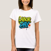 労働日 Tシャツ (正面)