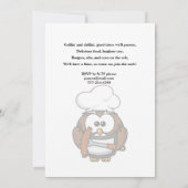 労働日BBQ招待（編集可能） 招待状 (裏面)