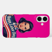 労働日iPhone 16ケース – 彼女のための愛国的な贈り物 Case-Mate iPhoneケース (裏面 (横))