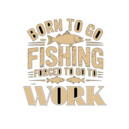 労働生まれ強制された魚へのヴィンテージ Tシャツ