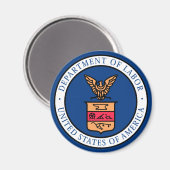 労働省 マグネット (正面/裏面)